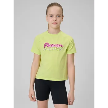 4F dětské tričko zelené polyester velikost 122