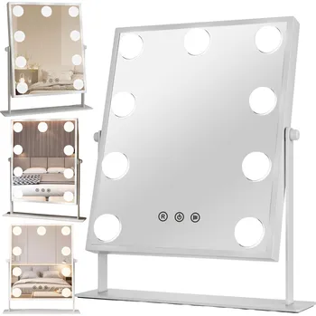 Zrcadlo Stojací zrcadlo bílé Gashio