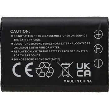 Akumulátor baterie pro Nikon EN-EL11 Olympus Li-60B 600 mAh 3.7 V