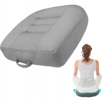 Polštář Ortopedický Polštář Profilovaný Polštář na Židli Paměťová Pěna 40x40x12 cm