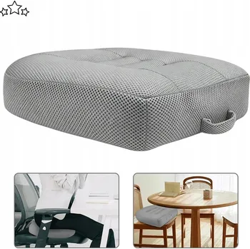 Polštář POLŠTÁŘ VYVÝŠENÝ AUTOMOBILOVÁ NAKLONĚNÝ ŠEDÝ 40×40×12 CM