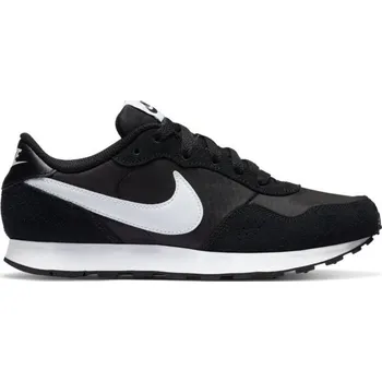 Dívčí tenisky Dětské vycházkové boty Nike MD VALIANT 4Y Černá, Bílá