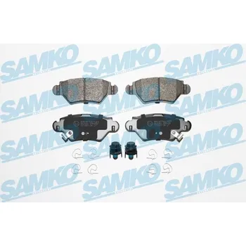 Brzdová destička Sada brzdových destiček, kotoučová brzda SAMKO 5SP699