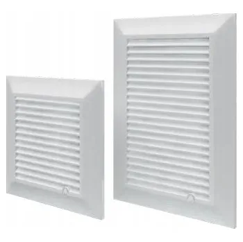 Stavební výplň Ventilační mřížka s žaluzií Dospel bílá