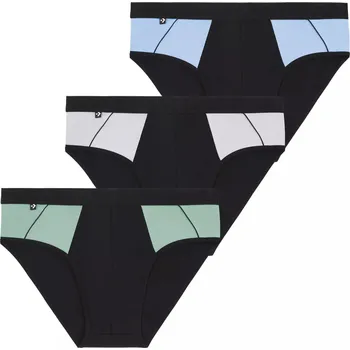 Pánské slipy Klasické Slipy Bavlněné Pohodlné Komfortní 3-BALENÍ MORAJ XL