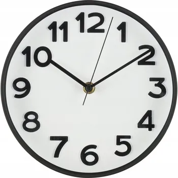 Hodiny Nástěnné hodiny KULATÝ s velkými číslicemi, minimalistické, průměr 20 cm ORA