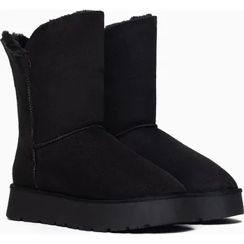 Dámská zimní obuv Kozačky ISLAND BOOT Schwarz 3579188 38