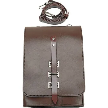 Taška na mapy NVA koženková HNĚDÁ použitá (Taška na mapy NVA koženková HNĚDÁ použitá)