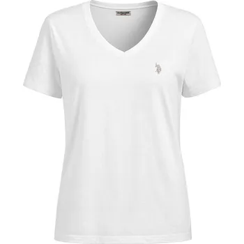 Dámská móda Tričko U.S. Polo Assn. Weiß 4862821 S