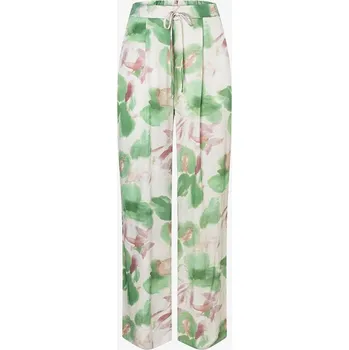 Dámské kalhoty More & More Weiß/ Grün 813805 38