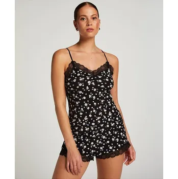 Dámské pyžamo Hunkemöller Schwarz 3932074 L