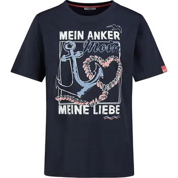 Dámské tričko Tričko Eight2Nine Dunkelblau 978101 L