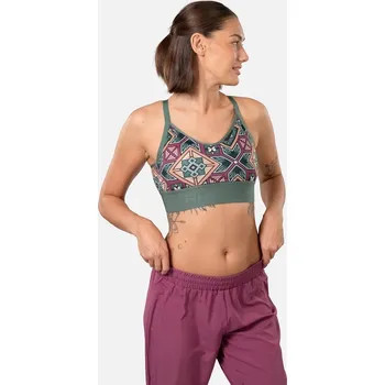 Dámské spodní prádlo Sportovní podprsenka KARI TRAA Grün/ Bunt 3138177 XS