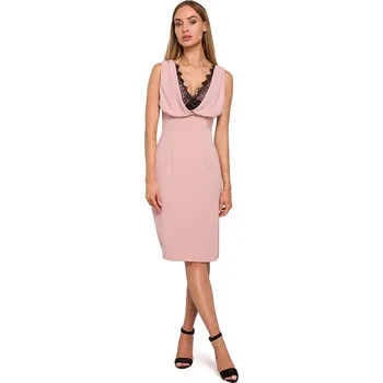 Dámské šaty Šaty made of emotion Rosa/ Schwarz 6061629 XL