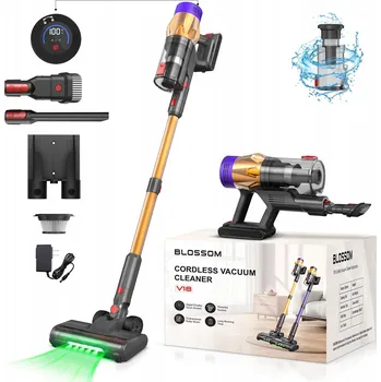 Vysavač Ruční akumulátorový vysavač Blossom V18 550 W 50 kPa pro domácnost a auto