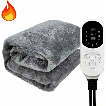 deka ELEKTRICKÁ DEKA DO AUTA FLANELOVÁ 48W 3 MOŽNOSTI ČASOVAČE