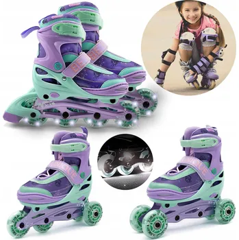 Kolečkové brusle DISNEY Ledové Království KOLEČKOVÉ BRUSLE, KOLEČKOVÉ BRUSLE pro dívky 3v1, pro začátečníky, velikost 30-33