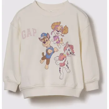Dívčí mikina GAP Creme 9228012 68