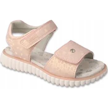 Dívčí obuv BEFADO 170X110 r. 27 SANDÁLKY SUCHÝ ZIP RŮŽOVÁ KŮŽE SVATÉ PŘIJÍMÁNÍ (25-32)