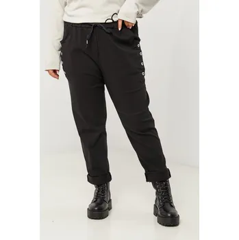 Dámské kalhoty Curvy Lady Schwarz 6324373 44/46