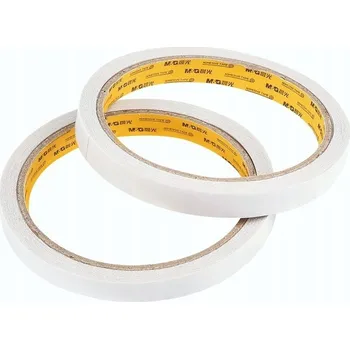 Lepicí páska Oboustranná lepicí páska Tissue 9mm x 10m 2 role