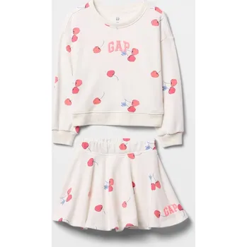 Dívčí mikina GAP Creme/ Rosa/ Hellblau 2889468 68