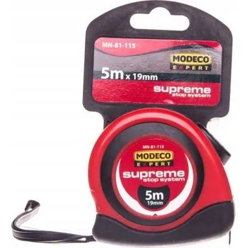 metr Modeco Svinovací metr 5 m x 19 mm SUPREME - MN-81-115