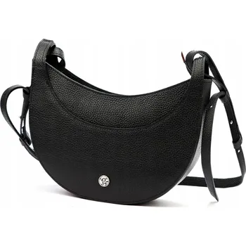 Kabelka Gregorio kabelka přes rameno přírodní kůže černá