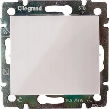 vypínač Jednopólový vypínač Klasický Legrand bílý 774411