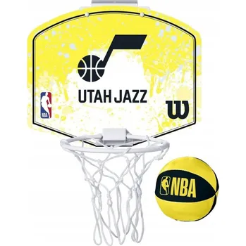 Basketbalový koš Basketbalová deska Wilson NBA Team Utah Jazz Mini Hoop WZ6010102
