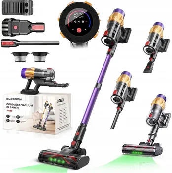 Vysavač VYSAVAČ AKUMULÁTOROVÝ TYČOVÝ RUČNÍ LED 550W 50KPA PRO DOMÁCNOST BLOSSOM V18