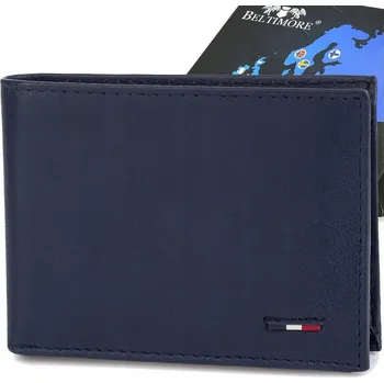 Peněženka Beltimore pánská kožená peněženka modrá - muž