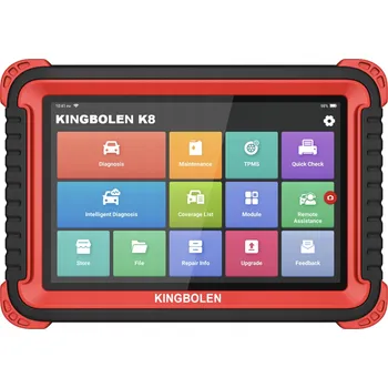 Autodiagnostika Profesionální univerzální diagnostický tester OBD2 KINGBOLEN K8 + adaptéry
