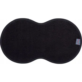Miska pro psa Podložka pod misku Max-Dywanik textilní černá 24x43 cm