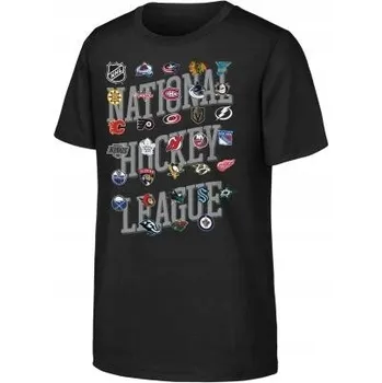 Chlapecké tričko Dětské tričko NHL All Teams Ss Tee Velikost: Dětské S (6 - 8 let)