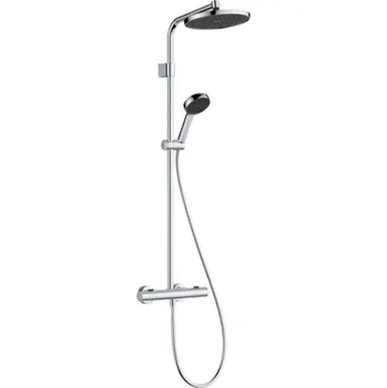 Sprchový set HANSGROHE - Activera S Sprchový set s termostatem, průměr 24 cm, 2 proudy, EcoSmart+, chrom 28083000