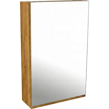 Koupelnový nábytek Závěsná zrcadlová skříňka bez osvětlení Atica GO 50 ZS