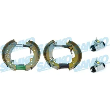 Brzdová čelist Sada brzdových čelistí SAMKO KEG349