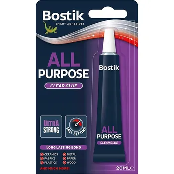 Průmyslové lepidlo Elastické lepidlo Bostik bezbarvé 20 ml