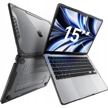 Pouzdro na mobilní telefon Pouzdro Supcase TPU černé pro MacBook Air 15 2023