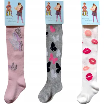 YOCLUB dětské punčocháče vícebarevné, polyester, velikost 68