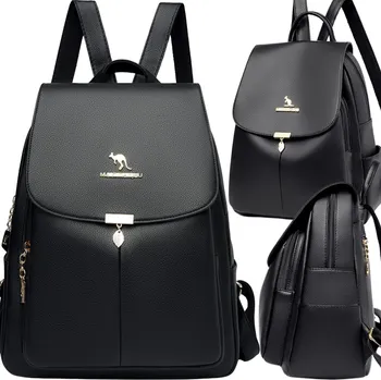 Kabelka BATOH KOŽENÁ KABELKA DÁMSKÁ TAŠKA PROSTORNÝ STYLOVÝ BATOH