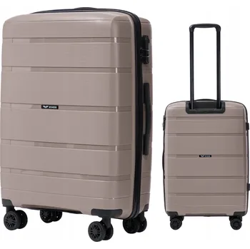 Wings Střední tvrdý kufr z polypropylenu HWF03, 63 l