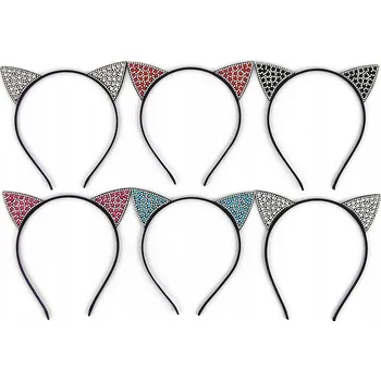 Čelenka Čelenka do vlasů kočičí uši černá