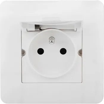 Elektrická zásuvka Elektrická Zásuvka HBF bílá