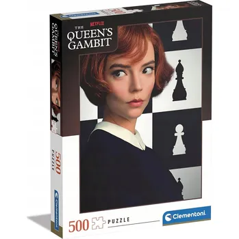 Puzzle Clementoni Puzzle 500 dílků Netflix Queen's Gambit