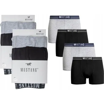 Pánské oblečení MUSTANG pánské boxerky bavlna 4 ks (4PAK) vel. XL