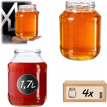 Sklenice Kadax Anna K4917 skleněné Sklenice průhledné 1,7 l 8 ks