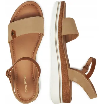 Dámské sandále Clara Barson dámské sandály WS2506-01 klínek velikost 40