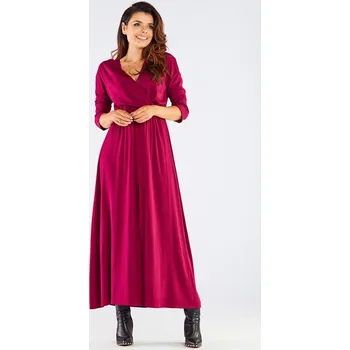 Dámská móda Šaty Awama Bordeaux 3070490 M